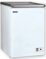 UDD 100 SK Chest freezer with top glass door