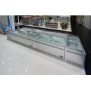 BODRUM 2500 FR - Chest freezer with sliding curved glass top