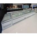 BODRUM 2500 FR - Chest freezer with sliding curved glass top
