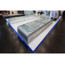 BODRUM 2500 FR - Chest freezer with sliding curved glass top