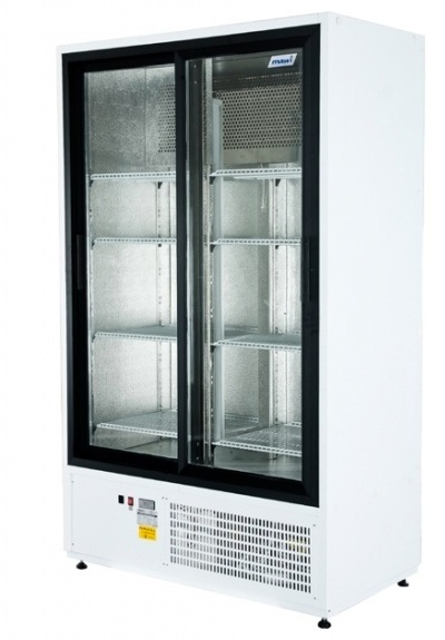 SCH 1000 R Cooler with sliding glass doors