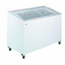 UDD 300 SCEB Deepfreezer angle top, curved glass