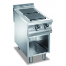 E298AQ | Električni štednjak s 2 kvadratne ploče i s otvorenim ormarićem