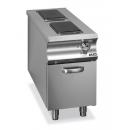 E2A11Q | Električni štednjak s 2 kvadratne ploče i s otvorenim ormarićem