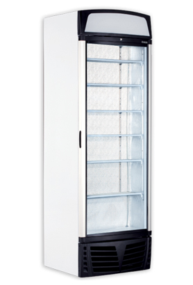 UDD 440 DTKLB - Upright freezer with glass door