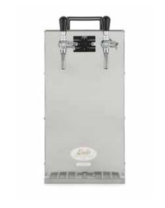 KONTAKT 115/K (Green Line) Dry contact double coiled beer cooler with built-in air compressor