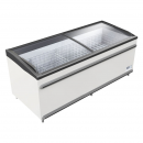 BODRUM 2500 FR - Chest freezer with sliding curved glass top