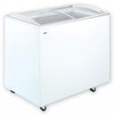 UDD 300 SCB Chest freezer with sliding curved glass top