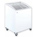 UDD 200 SCEB Chest freezer with slanting, sliding and convexed glass door