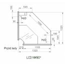 LCD NW D Dorado Kutni element - unutarnji kut