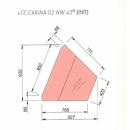 LCC Carina 02 NW - Neutral internal corner counter (45°)