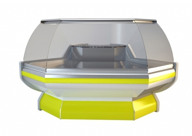 NCHSNZ 1,3 - Curved glass external corner counter (90°)