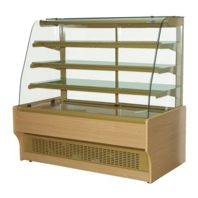 WCHCN 1,0/0,9/OD - Confectionery counter with wooden cover