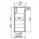SCh-1-2/1400 WESTA- Sliding glass door cooler