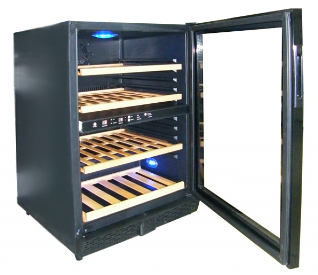CTW-54D glassdoors wine cooler